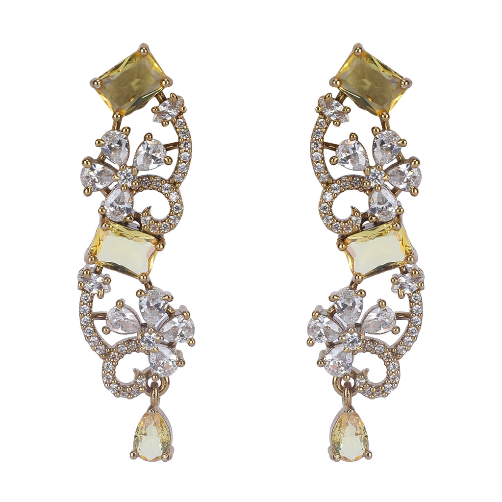 22k Gold Plated Amolya Svarna Necklace Set
