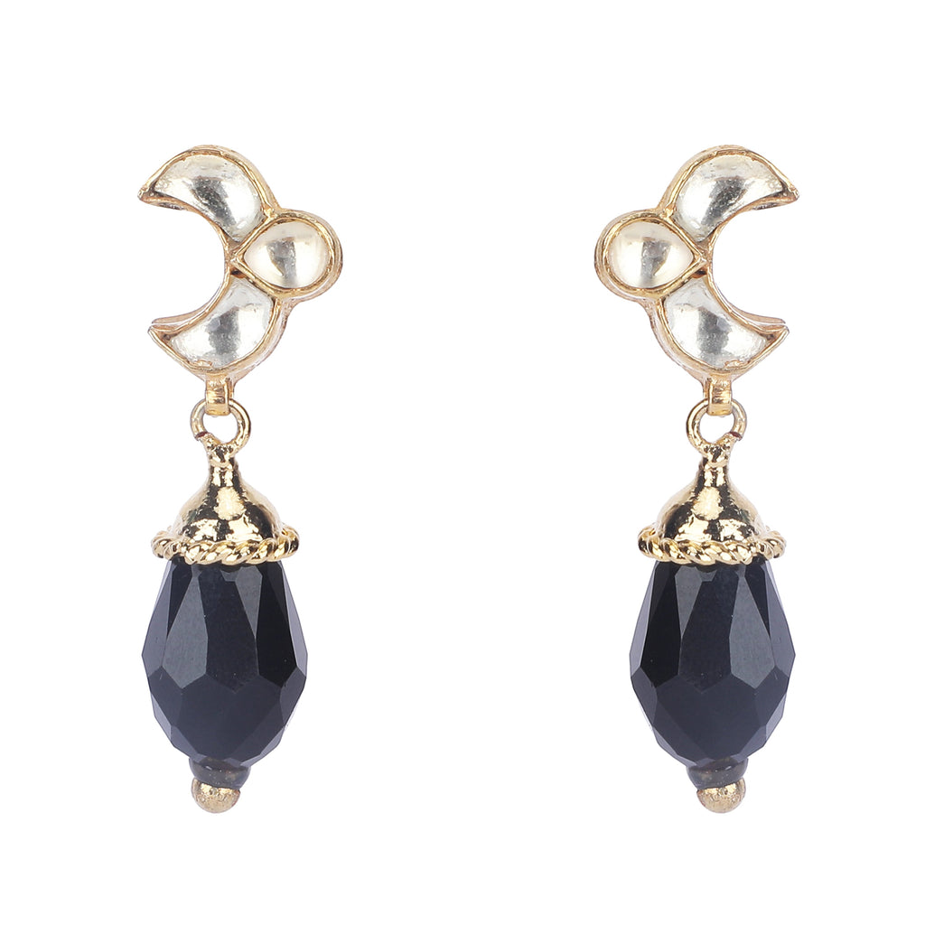 22k Gold Plated Amolya Sharvani Pendant Set