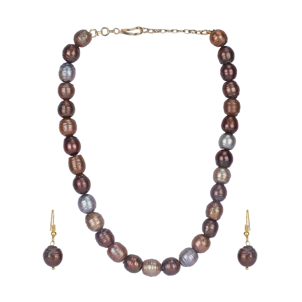 22k Gold Plated Amolya Mridvika Necklace Set