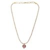 Sparsh 22k Gold Plated Ruby Exclusives Pendant