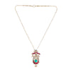 22k Gold Plated Amolya Rajnidhi Pendant Set