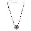 22k Gold Plated Amolya Rajvika Pendant Set