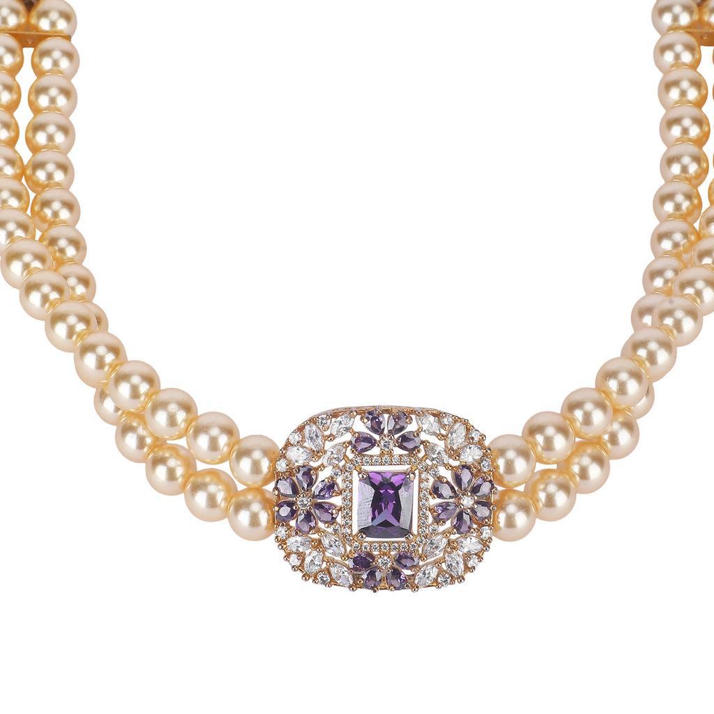 22k Gold Plated Amolya Manimala Choker