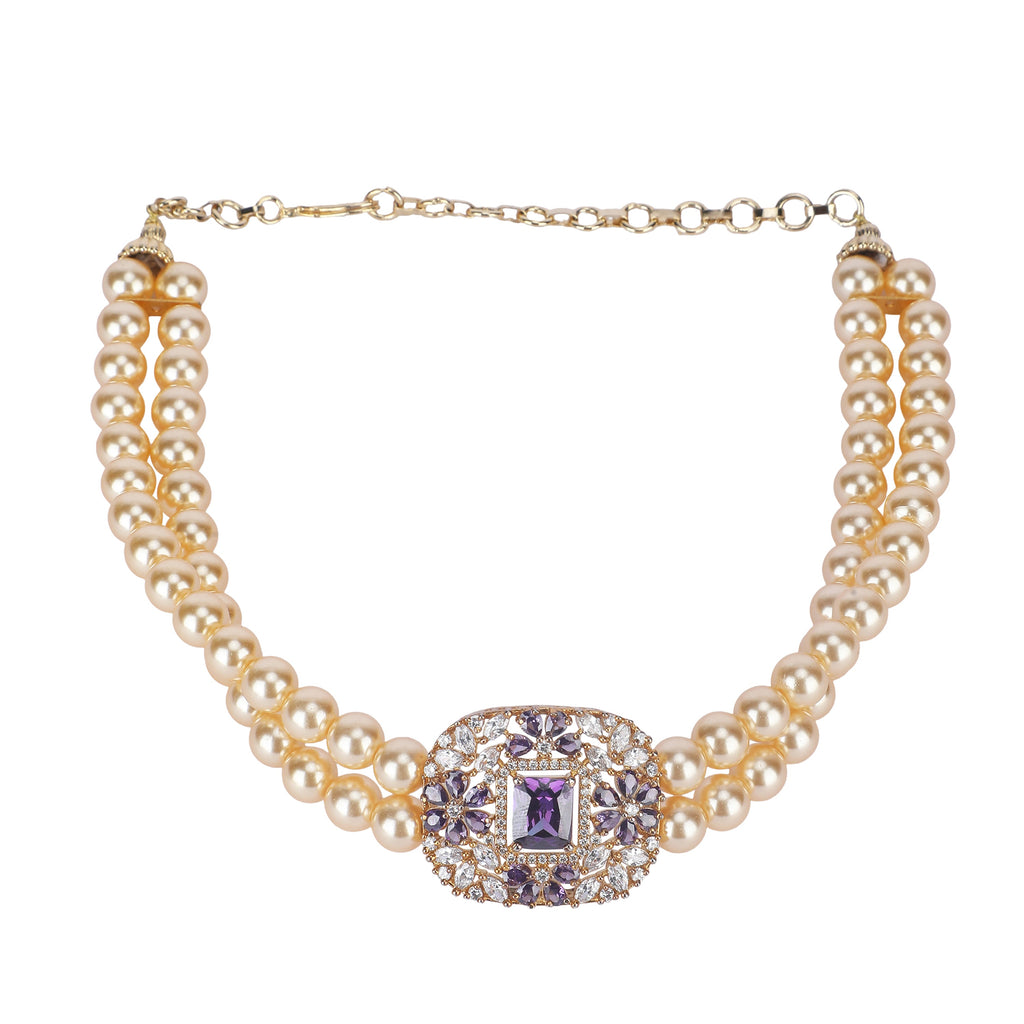 22k Gold Plated Amolya Manimala Choker