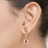 22k Gold Plated Hamsini Necklace Set