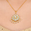 22k Gold Plated Jasmit Necklace Set