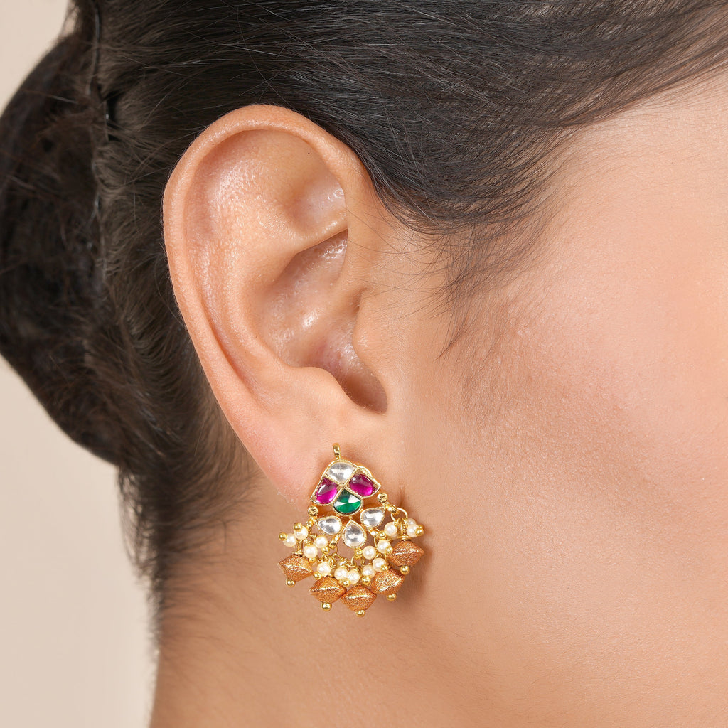 22k Gold Plated Jeevika Necklace Set