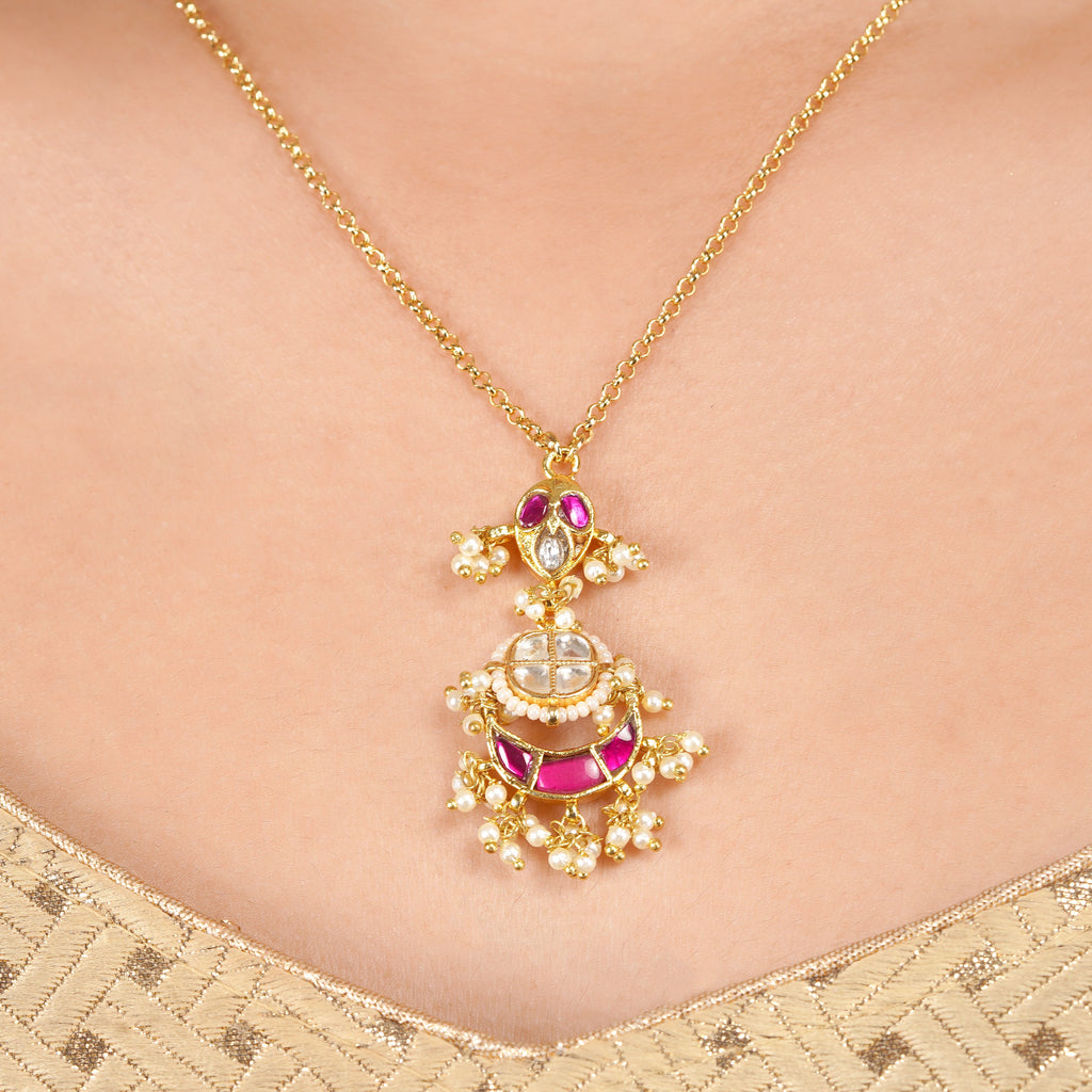 22k Gold Plated Kashish Necklace Set
