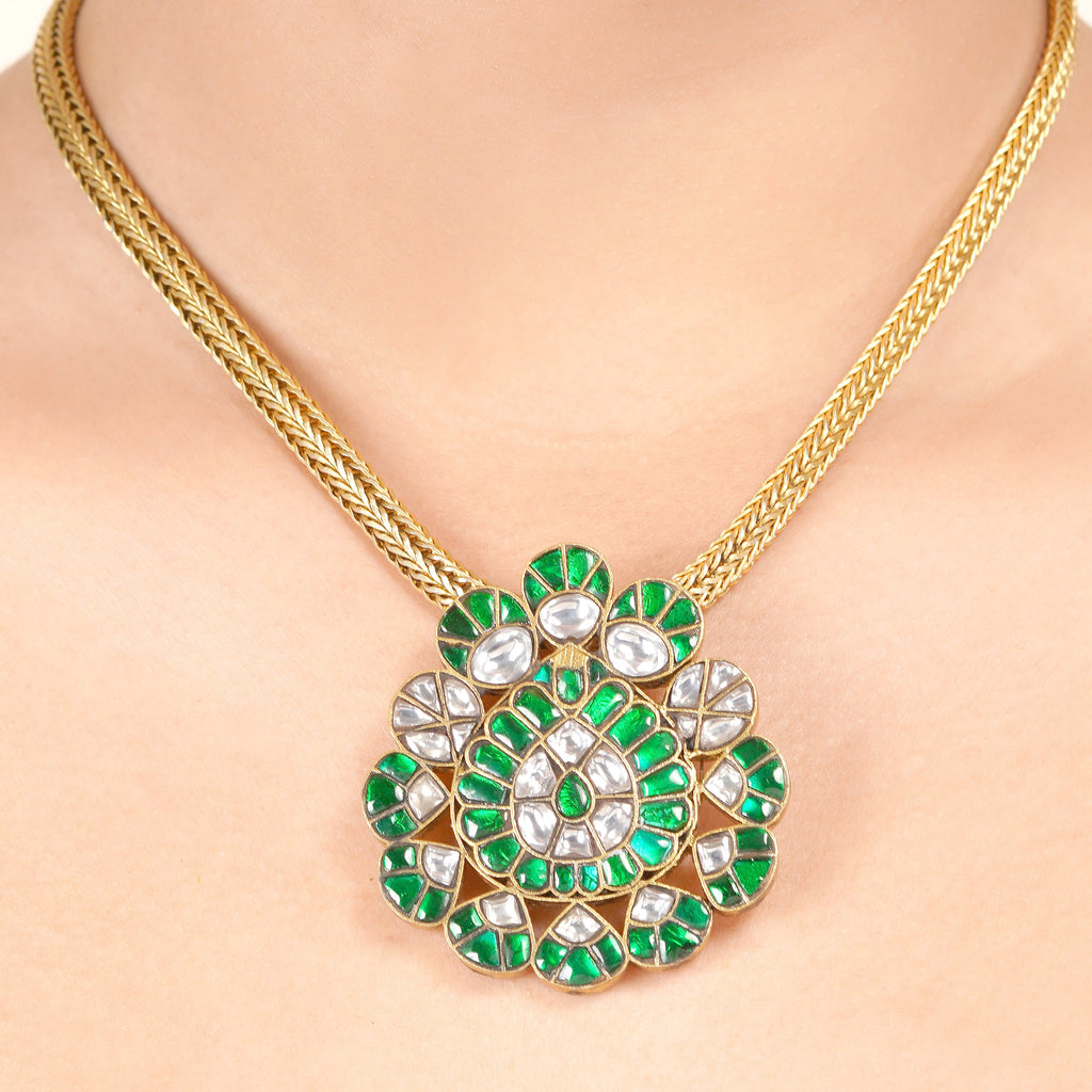 22k Gold Plated Aarohi Necklace