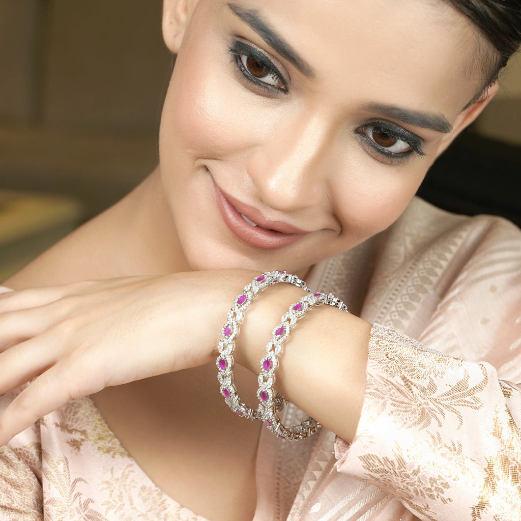 22k Gold Plated Ziya Blossom Bangle