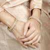 22k Gold Plated Ziya Interlace Bangle