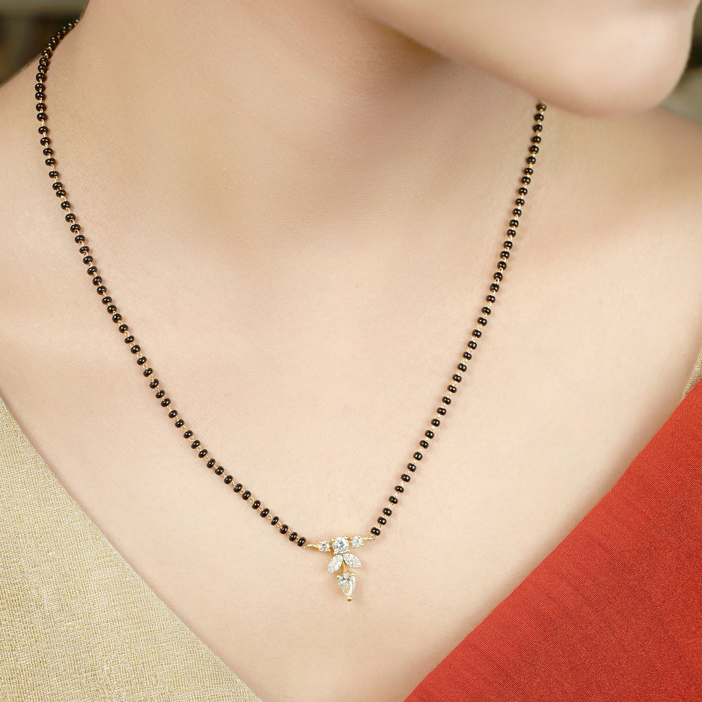 22k Gold Plated Manya Patrika Mangalsutra