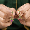 22k Gold Plated Taru Lotus Earcuff