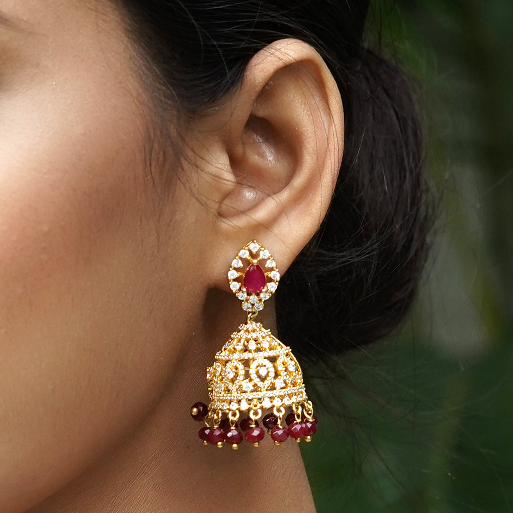 22k Gold Plated Nisu Pendant Set