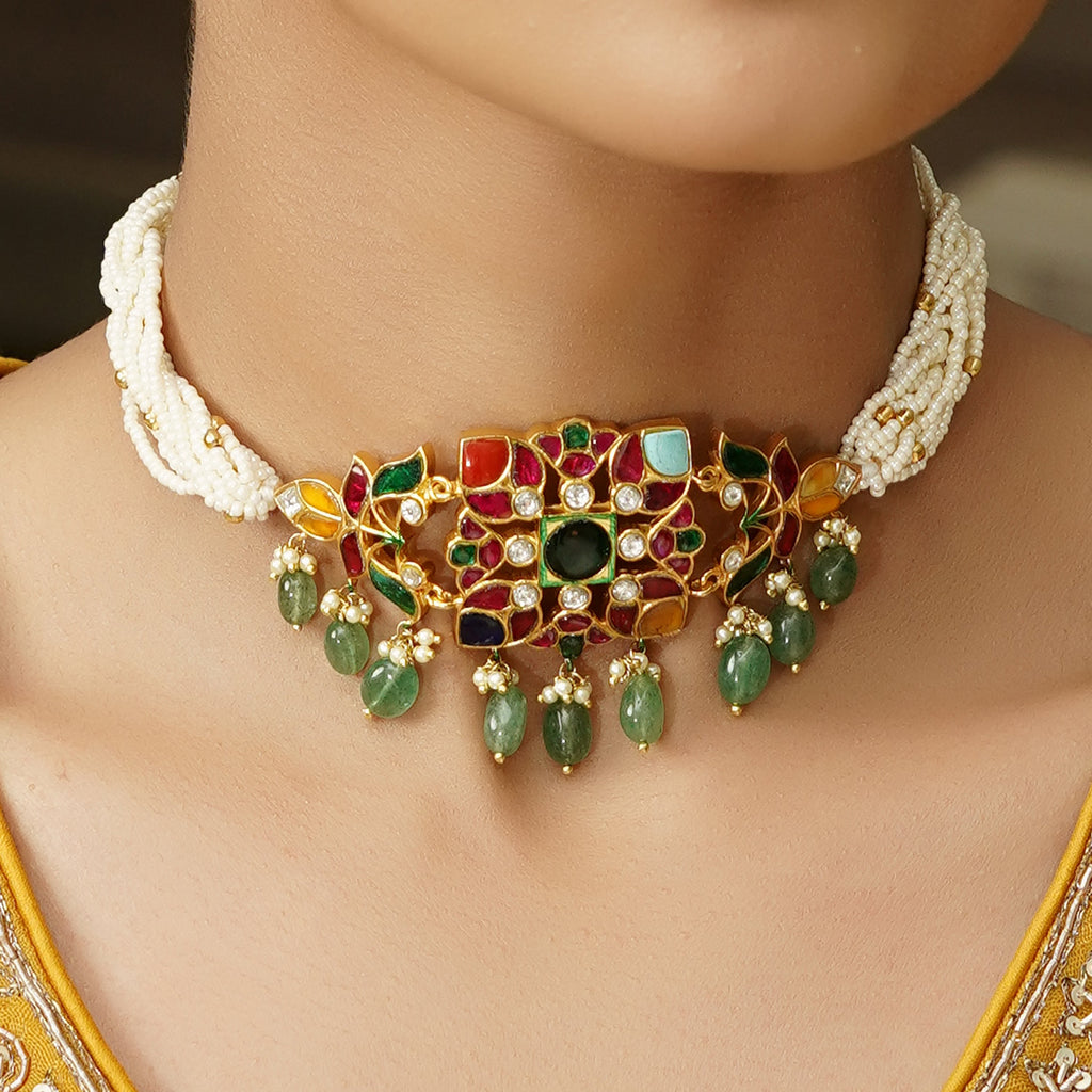 Sankranti Alaka Choker Set