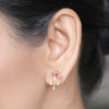 22k Gold Plated Amolya Vanya Pendant Set