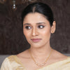 22k Gold Plated Amolya Zehra Pendant Set