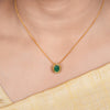 22k Gold Plated Amolya Naysa Pendant Set
