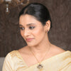 22k Gold Plated Amolya Vanshika Pendant Set