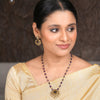22k Gold Plated Amolya Rajvika Pendant Set