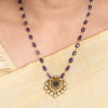 22k Gold Plated Amolya Rajvika Pendant Set
