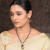 22k Gold Plated Amolya Kumudini Pendant Set