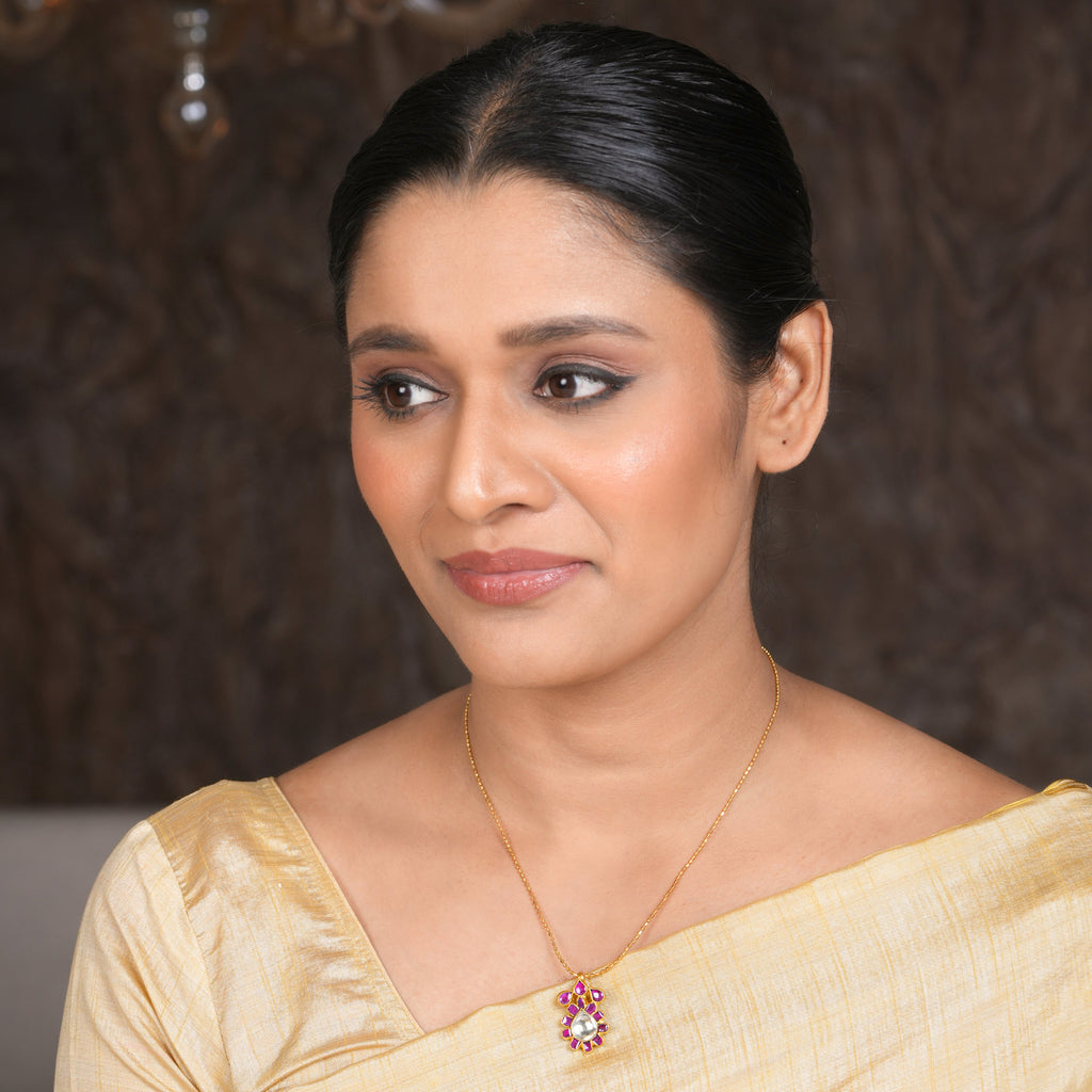 22k Gold Plated Amolya Ritika Pendant