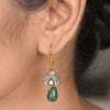 22k Gold Plated Amolya Pranika Pendant Set