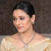 22k Gold Plated Amolya Dyumati Pendant Set