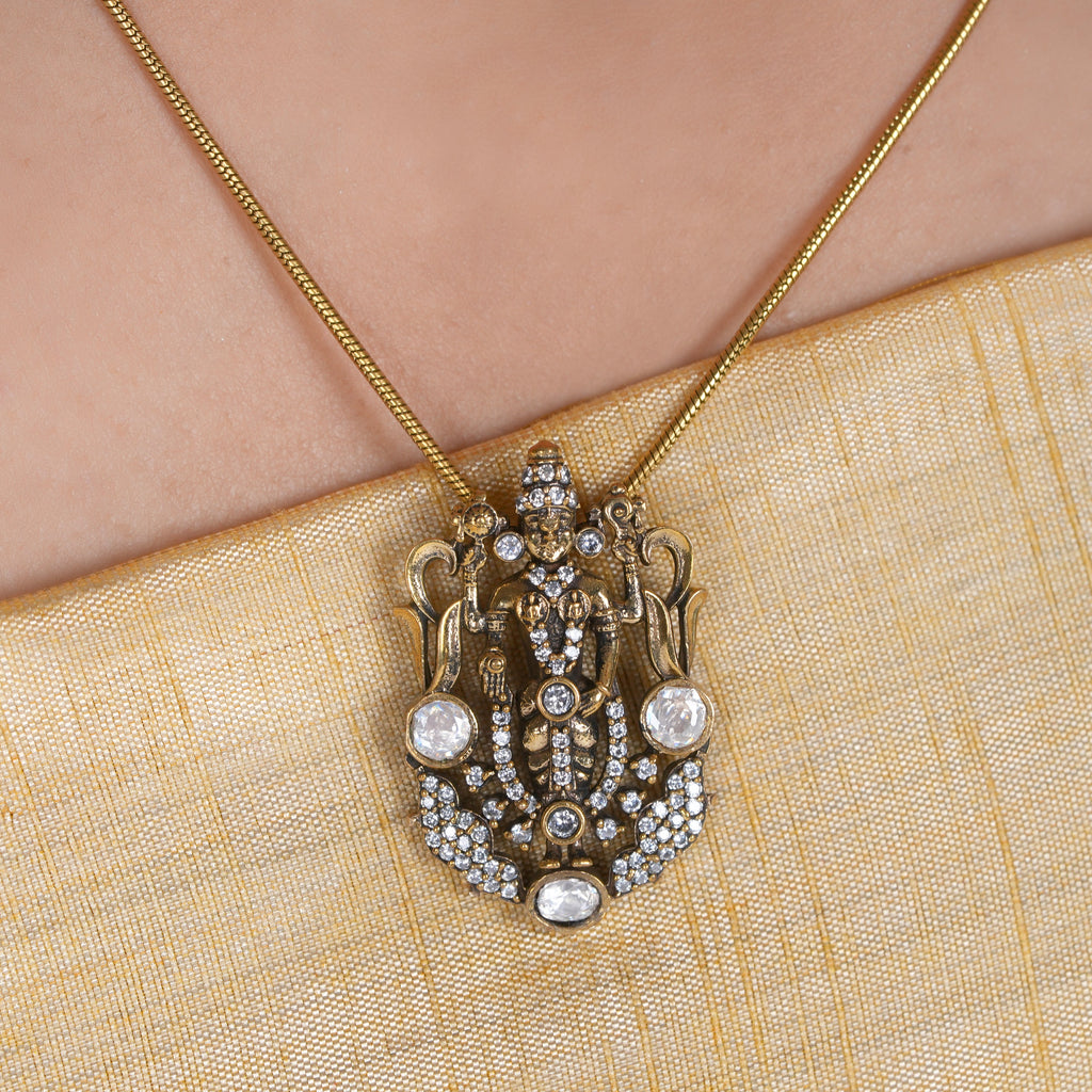 22k Gold Plated Amolya Viharika Pendant