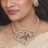 22k Gold Plated Amolya Rajitha Necklace Set