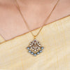 22k Gold Plated Amolya Tanirika Pendant Set