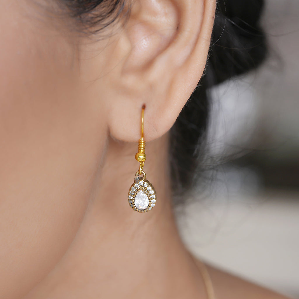 22k Gold Plated Amolya Kshirja Pendant Set