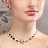 Qushi 22k Gold Plated Choker Set