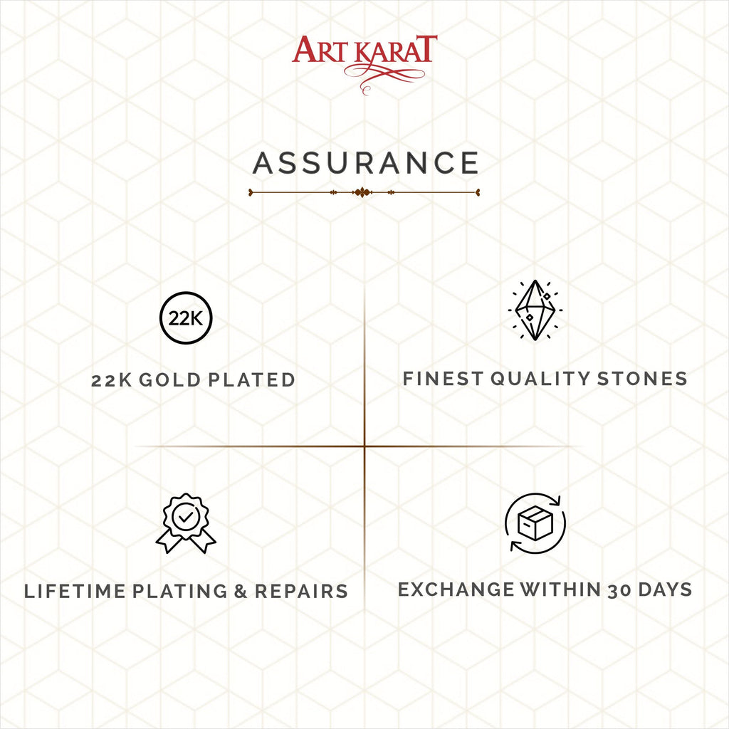Sparsh 22k Gold Plated  Pendant