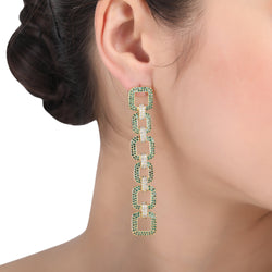 PAVÉ NUTAN ZIRCON EARRING