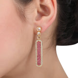 PAVÉ DEEPAK ZIRCON EARRING