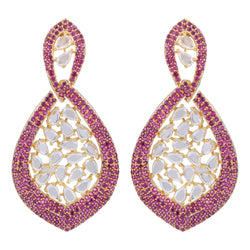 PAVÉ NIKKI ZIRCON EARRING