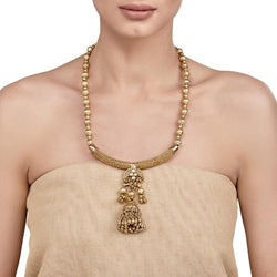 KUNDAN GOLD NECKLACE