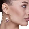 Pearl Amethyst Round Bali