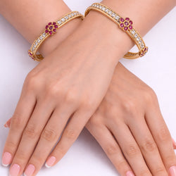 22k Gold Plated Kangan Ojasvi Bangle