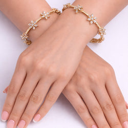 22k Gold Plated Kangan Miraya Bangle