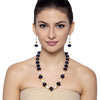 GOLDEN BLUE PEARL SET