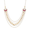 Chamak ZOYA KUNDAN NECKLACE SET