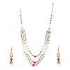 Chamak JIVIKA KUNDAN NECKLACE SET