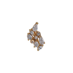22k Gold Plated Nisu NosePin (Clip On)