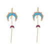 Ekaparna 22k Gold Plated Earpin
