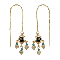 22k Gold Plated Sui Dhaga Svarna Earring