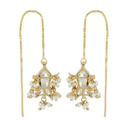 22k Gold Plated Sui Dhaga Ravya Earring