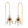 22k Gold Plated Sui Dhaga Ekatra Earring